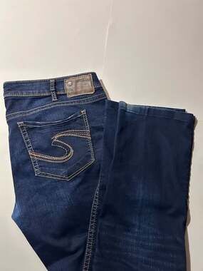 Silver Jeans Co. Suki Mid Rise Stretch Denim Jeans women’s 36x32